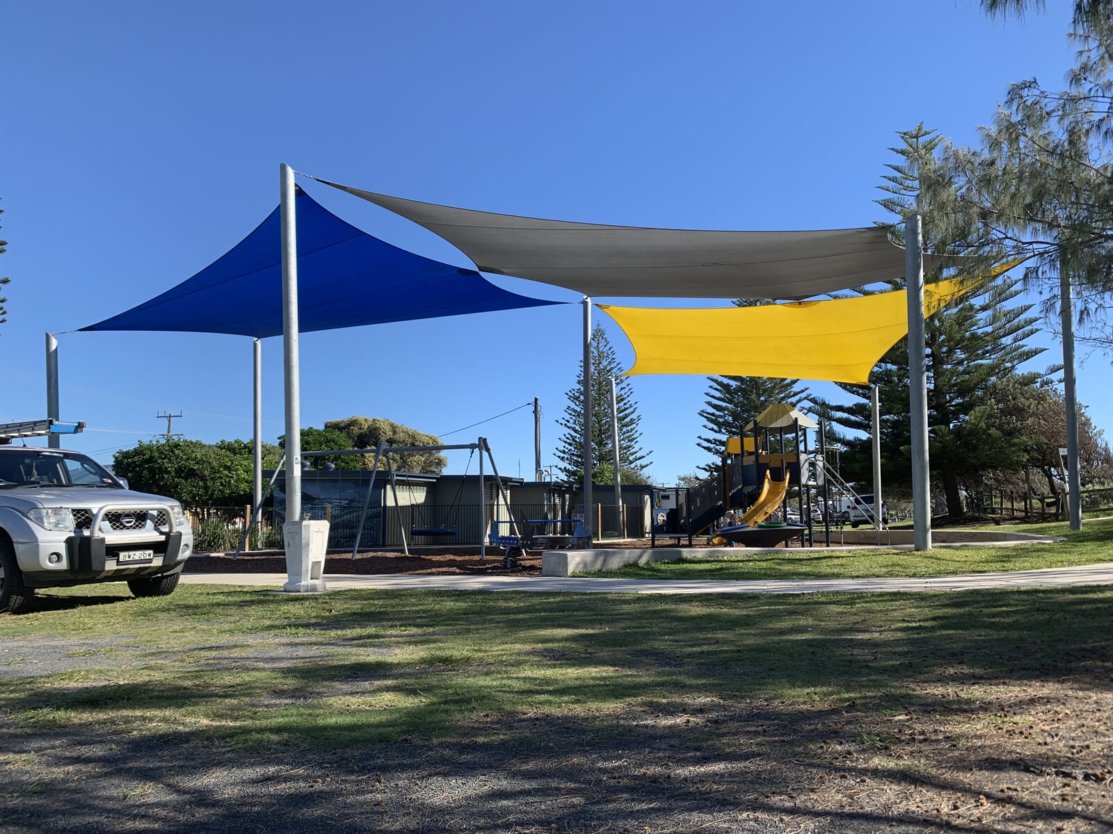 Custom shade sails installed across the North Coast NSW region by North Coast Shade
