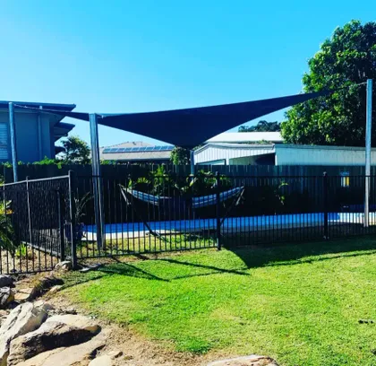 North Coast Shade custom shade sail installation across the region