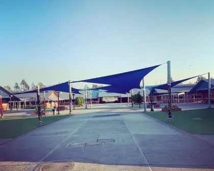 North Coast Shade custom shade sail installed in Ballina