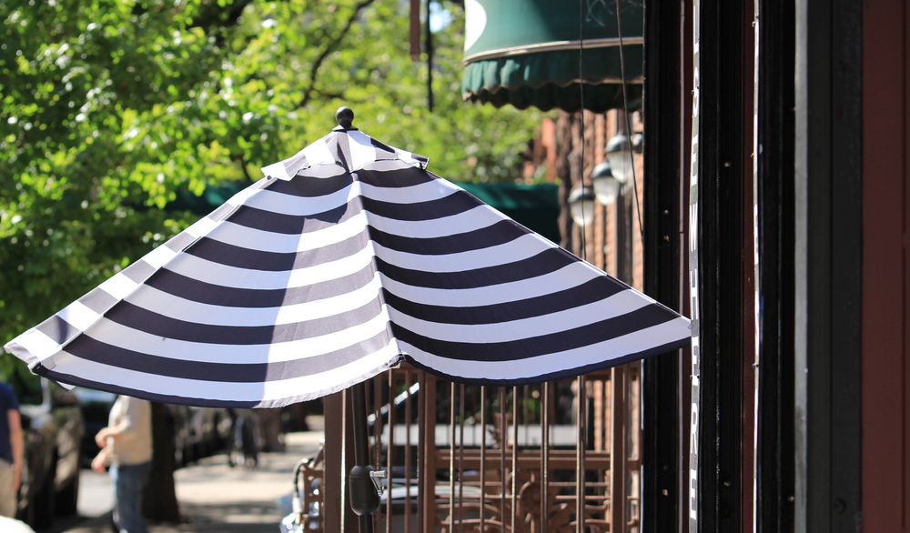Umbrellas project completed by North Coast Shade in Byron Bay