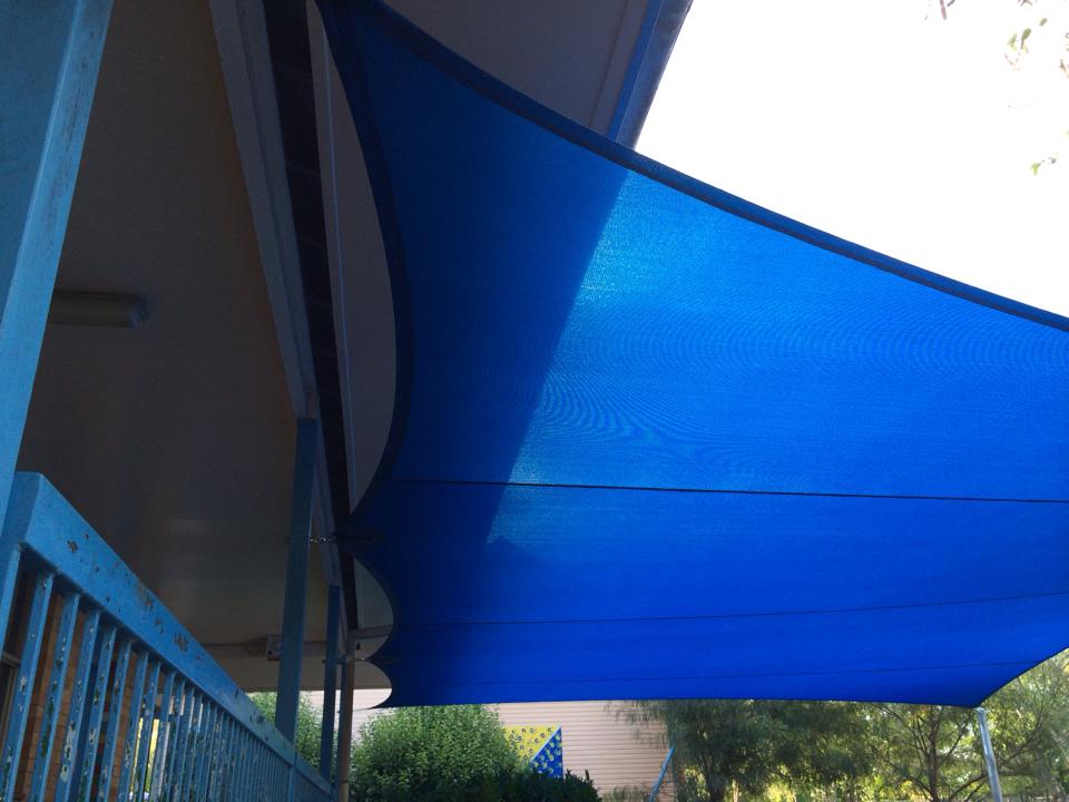 North Coast Shade custom shade sail installed in Byron Bay
